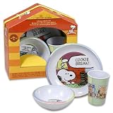 Peanuts Snoopy Dinnerware Set - 3 Pcs Kids Set- Comic Strip Collection