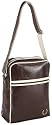 Fred Perry Unisex Flight Bag - Chocolate Brown