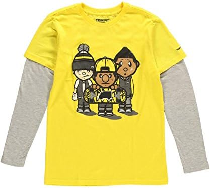 Trukfit Big Boys' "Trio" Slider - bright yellow, 18 - 20