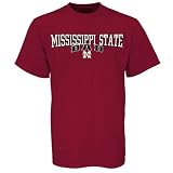 Mississippi State Bulldogs Maroon Team Dad T-shirt
