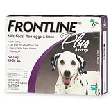 Frontline Plus For Dogs And Puppies 45-88 Lb 6 Pk
