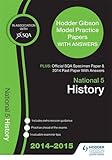 National 5 History : 2013 specimen question paper, model papers & 2014 exam