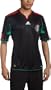 adidas Mexico Away Short Sleeve Jersey,Black/Green,Medium