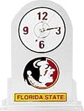 Florida State Seminoles Acrylic Desk Clock - B0009VCXF0