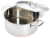 Gourmet Standard 6 Quart Copper Bottom Dutch Oven with Lid - CB11518
