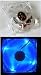 Super Quiet 120mm Crystal Creen Led UV Cooling Fan