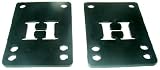 Skateboards 2 BLACK RISER PADS 1/8 Skateboards