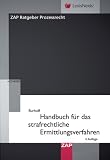 Handbuch f&uuml;r das strafrechtliche Ermittlungsverfahren - Detlef Burhoff