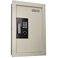 First Alert 2070AF Expandable Anti-Theft Wall Safe with Digital Lock, 0.33-0.85 Cubic Foot, Cream