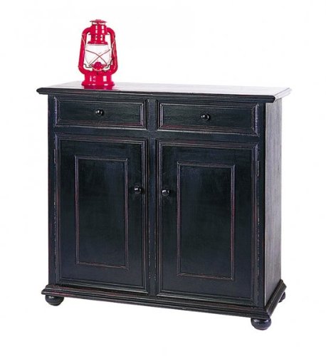 Jayson Cabinet - Black (Black) (35H x 38W x 16D)