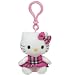 TY 40820 - Hello Kitty Schl�sselanh�nger Schottenrock pink