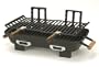 Marsh Allen 30052 Cast Iron Hibachi 10 by 18-Inch Charcoal Grill