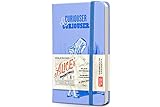 Moleskine Alice's Adventures in Wonderland Limited Edition Notebook, Pocket, Plain, Blue, Hard Cover (3.5 x 5.5)