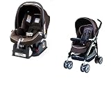 Peg Perego 2011 Primi Viaggio SIP 30 30 Car Seat and Pliko P3 Stroller in Cacao