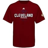 NBA adidas Cleveland Cavaliers Wine Strike Force T-shirt