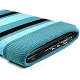 MSI Wind U100 / U120, Samsung NC10 & Sylvania Magni Elite Edition Netbook PC BLUE-BLACK Soft SOXX SLEEVE Cover Carrying Bag
