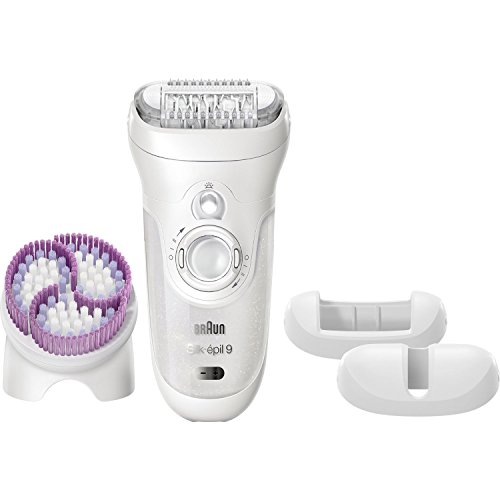 Braun Silk-Ã©pil SkinSpa 9 9-941 - Wet & Dry Cordless Electric Hair Removal 2-in-1 Epilator and Exfoliation System for Women