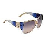 Anon Fashionably Late Sunglasses - Blue Tan Crystal / Blue Gradient