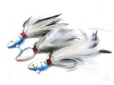 NEW Kamikaze FEATHER JIGS - JTR04S-2 - 55g -3 Pcs/Pk