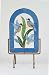 Gallery Art Glass Blue Birds 3-D Windows