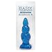 Pipedream Products Basix Rubber Works 6 Inch Blue Anal Twister Butt Plug Sex Toy