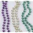 120 MARDI GRAS PARTY THROW TOSS BEADS NECKLACES!! - 33 INCHES LONG **ON SALE TODAY** FOR SPRING BREAK