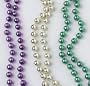 120 MARDI GRAS PARTY THROW TOSS BEADS NECKLACES!! - 33 INCHES LONG **ON SALE TODAY** FOR SPRING BREAK