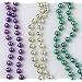 120 MARDI GRAS PARTY THROW TOSS BEADS NECKLACES!! - 33 INCHES LONG **ON SALE TODAY** FOR SPRING BREAK