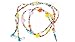 handcandy HF002LN THE MAMBO LadyBuds Stereo Headphone Necklace, Multi Bright/Pastel