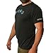 Fit Four The F4 Muscle T Shirt Athletic Fit Tri-Blend Short Sleeve T Shirt for Fitness, WODs, Weightlifting (XL, Charcoal)