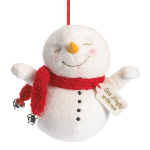 Boyds Plush Ho Snowman Plush Ornament