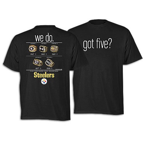 Pittsburgh Steelers Got Five Adult T-Shirt