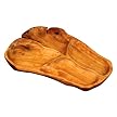 Small Divided Wood Platter - Enrico
