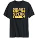 T-Shirt Mens Black " WHAAAT? Don't you speak Tamil? " Languages