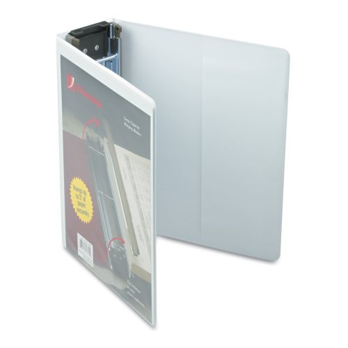 Wilson Jones Hanging View Binder With Fliplock Post Mechanism, 2in Capacity, White (WLJ36544W)