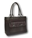 Susanne Maddux Black Cosmo Tote / Designer Diaper Bag