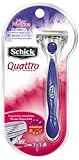 Schick Quattro for Women High Performance Razor, Packaging May Vary, 1 Razor
