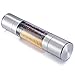 2-in-1 Salt and Pepper Grinder Set,Salt and Pepper Mill, Kitchen Supplies Adjustable Sleek Stainless Steel Grinder Two Mills Into One Dual Ended Design