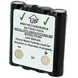 COBRA 4.8V 600mAh HIGH CAPACITY RECHARGEABLE BATTERY