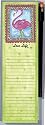 Wellspring Inspirational Magnetic Refrigerator Note Pad with Pencil, Christian Servants Heart, Flamingo: "Love Life"