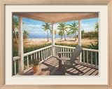 Hammock Framed Art Poster Print by M. Caruthers, 43x34