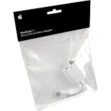 Apple - S-Video / composite adapter - micro-DVI - 4 pin mini-DIN, RCA (F)
