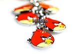Cheap Deals on Angry Birds-Angry Birds Rio Keychain Collection - Red Birds