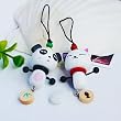 [Lively Animal-4] - Cell Phone Charm Strap / Camera Charm Strap / Handbags Charms