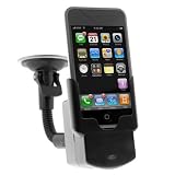Apple Iphone 1st Gen (NOT for iPhone 3G) Smartphone Car Windshield Mount Holder with Charger Adapter