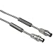Antennen-Kabel mit Ferritkernen 90 dB, 10 m, Transparent-Silber- Koax-Stecker - Koax-Kupplung, 90 dB 
mit Filter- doppelt geschirmt (Geflecht + extrastarke Alufolie)- mit Filter, dadurch optimal f�r 
100-Hz-Ger�te, Flachbildschirme und hochempfindliche Tuner- Schirmungsma�: 90 dB- L�nge: 10 m- 
Farbe: Transparent-Silber