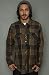 RVCA The Chico Plaid Buttondown Shirt in Snake Brown,Buttondown Shirts for Men