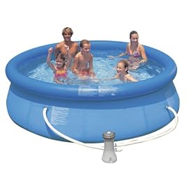 8' x 30 Easy Set Pool Set (with Filter pump and DVD) by Intex