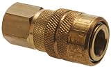 Wood Working Tools item: Milton 715BK M Style Quick Coupler: 1/4-Inch Female Coupler