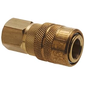 Milton 715BK M Style Quick Coupler: 1/4-Inch Female Coupler